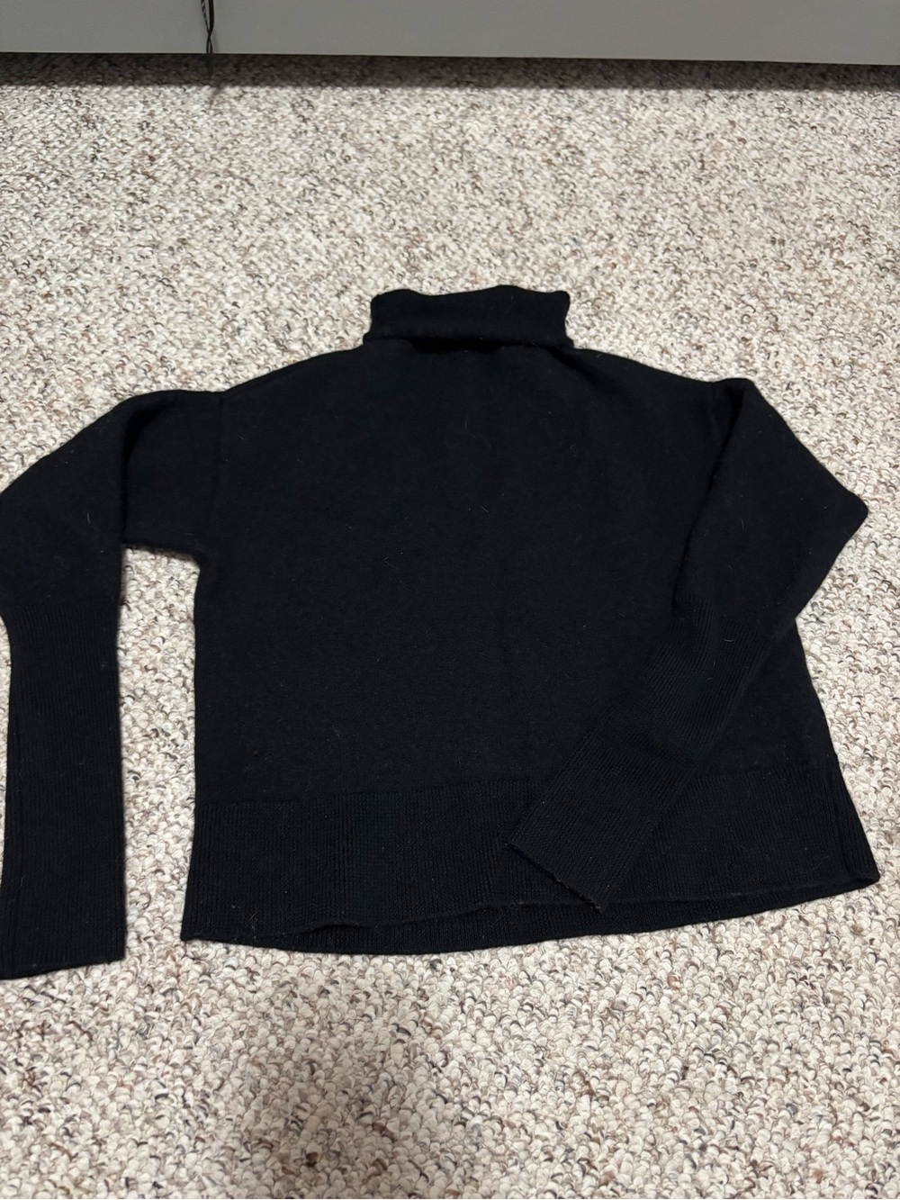 Wilfred Black Turtleneck Sweater